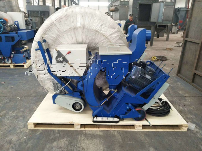 路面拋丸機生產現(xiàn)場