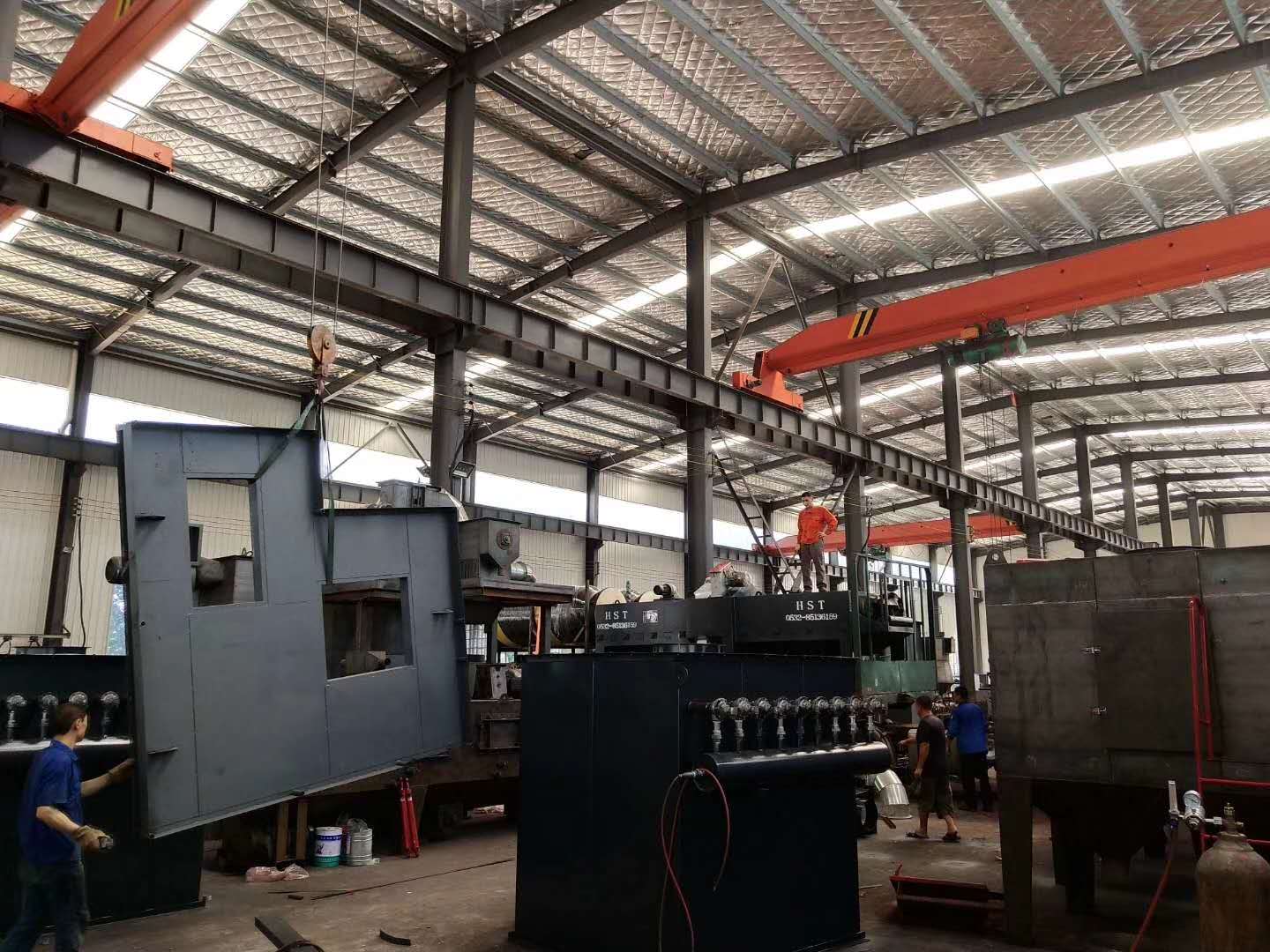 q6910通過式拋丸機發往江門 q6910通過式拋丸機發往江門