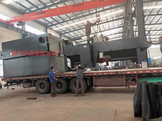 一臺3730單吊鉤,一臺6912拋丸機發往福建泉州